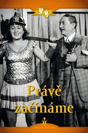 Movie poster for Právě začínáme