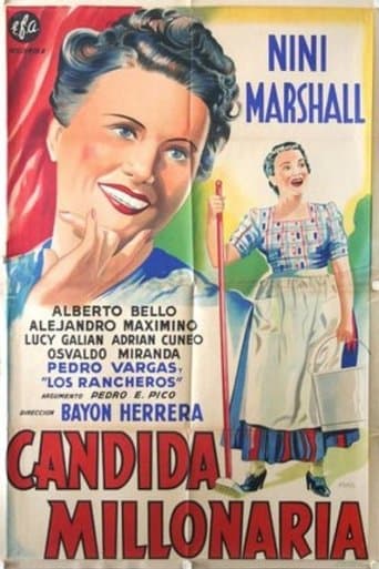 Movie poster for Cándida millonaria