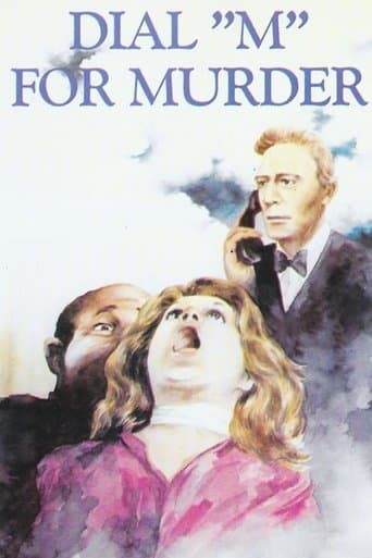 Movie poster for Dial M for Murder