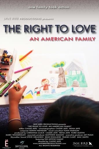 Movie poster for The Right to Love: An American Family