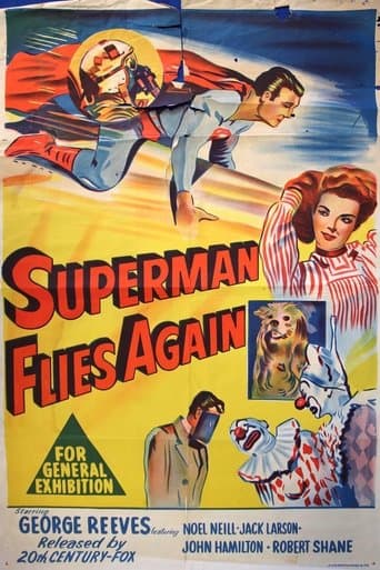 Movie poster for Superman Flies Again