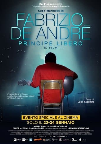 Movie poster for Fabrizio De André: Principe libero