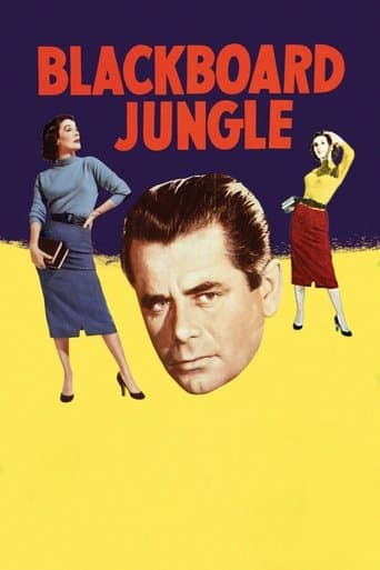 Movie poster for Blackboard Jungle