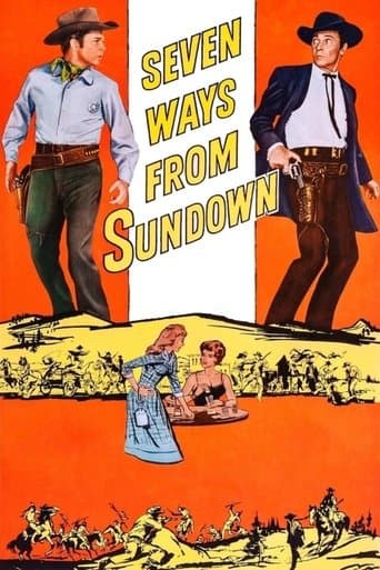 Movie poster for Seven Ways from Sundown