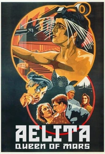 Movie poster for Aelita: Queen of Mars