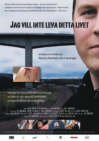 Movie poster for Jag vill inte leva detta livet