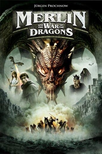 Movie poster for Merlin and the War of the Dragons