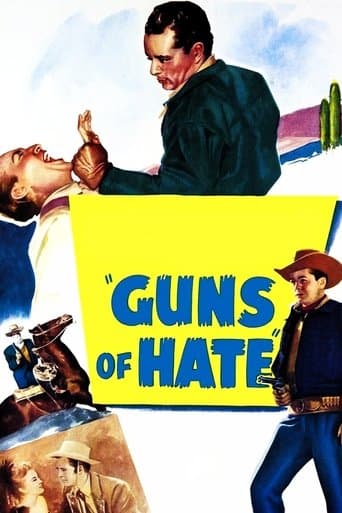 Movie poster for Guns of Hate