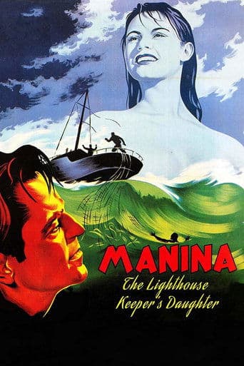 Movie poster for Manina, the Lighthouse-Keeper's Daughter