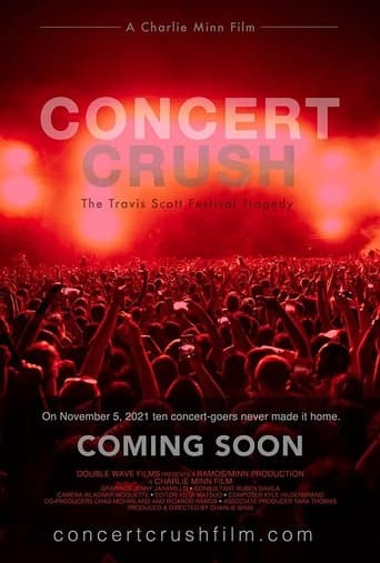 Movie poster for Concert Crush: The Travis Scott Festival Tragedy
