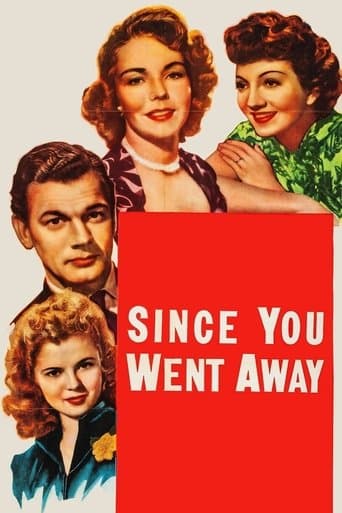 Movie poster for Since You Went Away