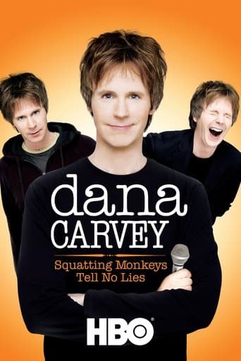 Movie poster for Dana Carvey: Squatting Monkeys Tell No Lies