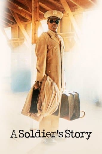 Movie poster for A Soldier's Story