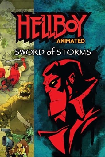 Movie poster for Hellboy Animated: Sword of Storms