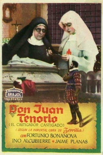 Movie poster for Don Juan Tenorio