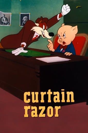 Movie poster for Curtain Razor