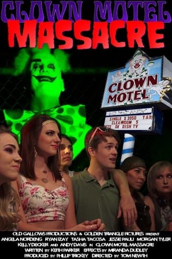 Movie poster for Clown Motel Massacre