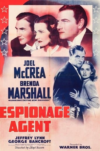 Movie poster for Espionage Agent
