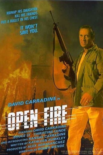 Movie poster for Open Fire