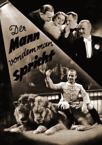Movie poster for The Man Who is Talked About