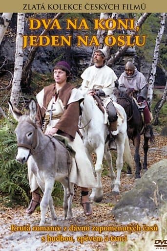 Movie poster for Dva na koni, jeden na oslu