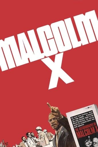 Movie poster for Malcolm X