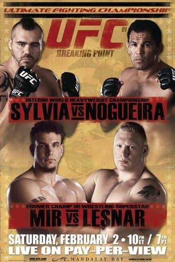 Movie poster for UFC 81: Breaking Point