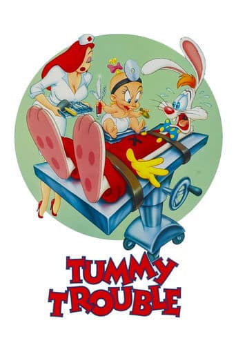 Movie poster for Roger Rabbit: Tummy Trouble