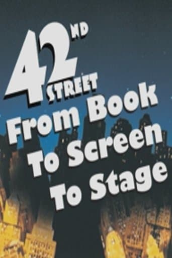 Movie poster for 42nd Street: From Book to Screen to Stage