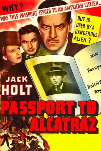 Movie poster for Passport to Alcatraz