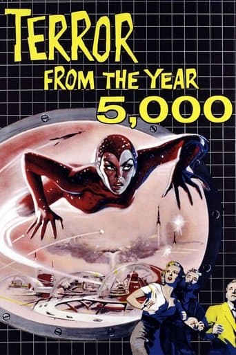 Movie poster for Terror from the Year 5000
