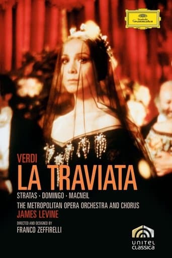 Movie poster for La traviata