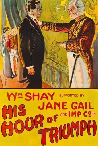 Movie poster for His Hour of Triumph
