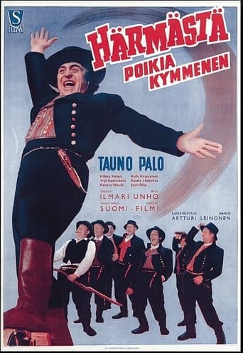 Movie poster for Härmästä poikia kymmenen