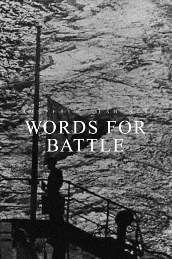Movie poster for Words for Battle