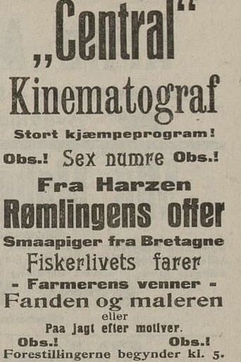 Movie poster for The Dangers in a Fisherman’s Life