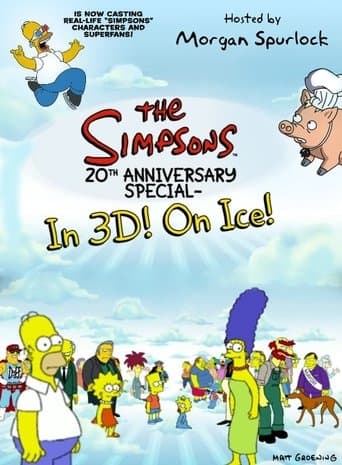 Movie poster for The Simpsons 20th Anniversary Special - In 3D! On Ice!