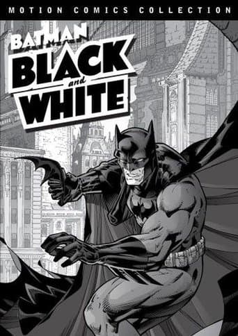 Movie poster for Batman: Black and White Motion Comics
