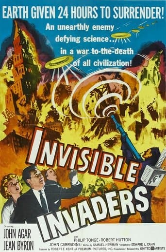 Movie poster for Invisible Invaders
