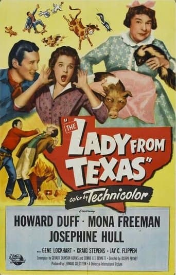 Movie poster for The Lady from Texas