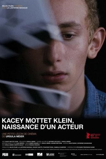 Movie poster for Kacey Mottet Klein, Birth of an Actor