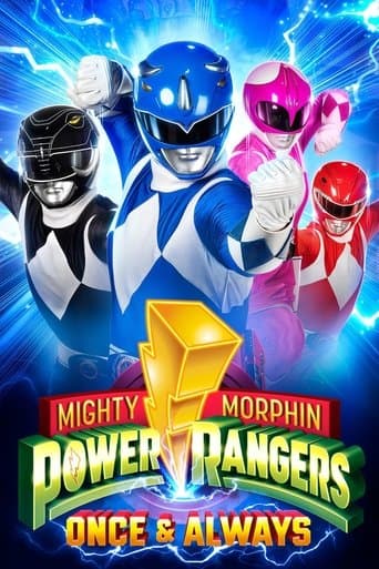 Movie poster for Mighty Morphin Power Rangers: Once & Always
