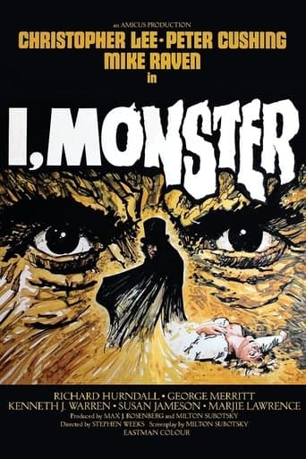 Movie poster for I, Monster