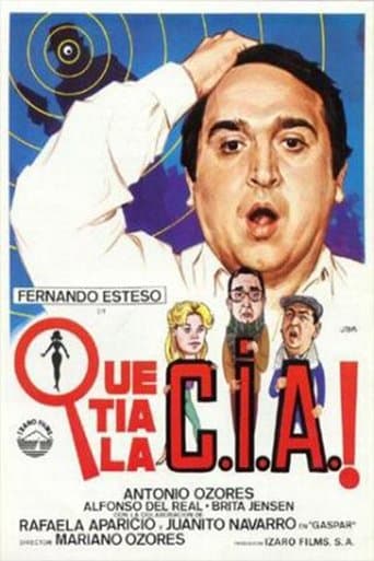 Movie poster for ¡Qué tía la C.I.A.!