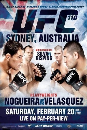 Movie poster for UFC 110: Nogueira vs. Velasquez