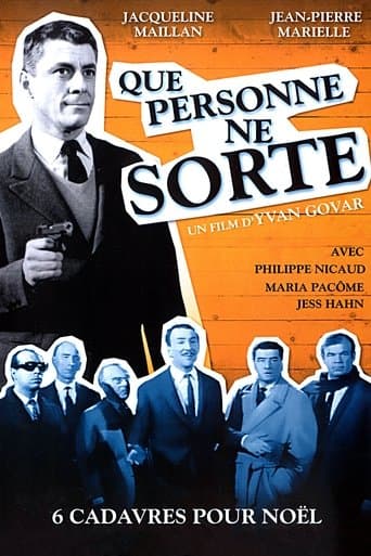Movie poster for Que personne ne sorte