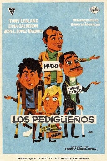 Movie poster for Los pedigüeños