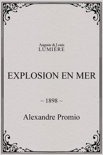 Movie poster for Explosion en mer