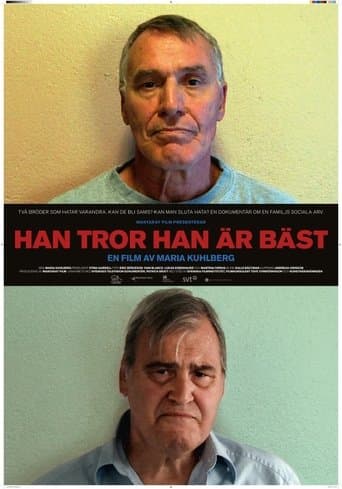 Movie poster for Han tror han är bäst