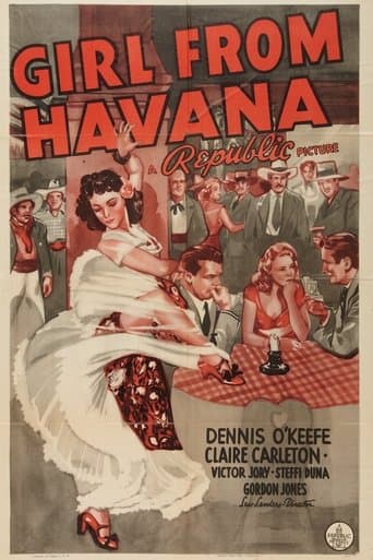 Movie poster for Girl from Havana